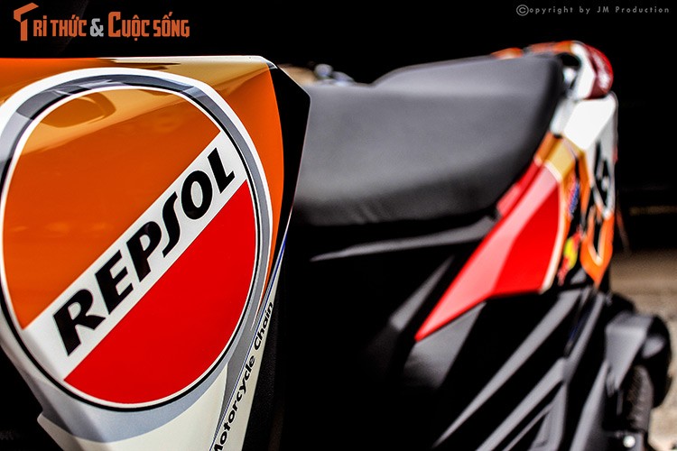 Honda Click 125i ban do Repsol 